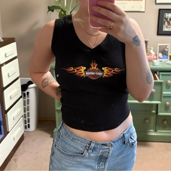 HARLEY DAVIDSON TANK TOP - Picture 1 of 1